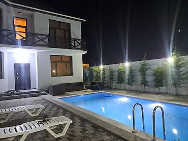 Daşınmaz əmlak: 5 sot torpaq sahəsində yerləşən, 2 mərtəbəli, hovuzlu və komfortlu bağ — 1