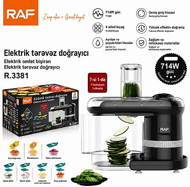 kartof dograyan: №: 9620 Məhsulun adı: Tərəvəz doğrayan RAF R.3381 Brend: RAF — 2