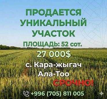 купить бишкеке: 52 соток, Для сельского хозяйства, Красная книга — 1