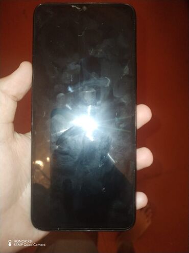 Honor X5, 64 GB, rəng - Qara, Barmaq izi, Face ID, Qırıq