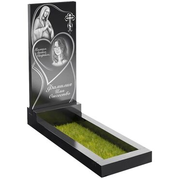 Ритуальные услуги: Изготовление оградок, Изготовление крестов, Изготовление овалов с фото | Мозаика, Мрамор, Мраморная крошка | Оформление — 22