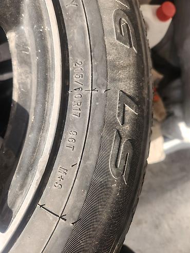Kia: Колеса в сборе 215 / 60 / R 17, Всесезонная, Б/у, Комплект, Легковые, Литые, отверстий - 5 — 4