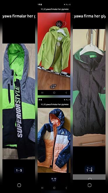 sumkalar mekteb: Kurtka, Oğlan üçün, 10 - 12 yaş, Adidas — 1