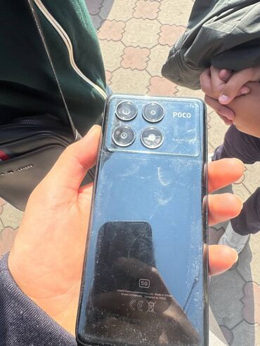 аренда игр: Poco X6 Pro 5G, Б/у, 512 ГБ, цвет - Черный, 1 SIM