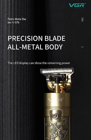 Trimmerlər və saç qırxan maşınlar: Saç qırxan maşın, Vgr, Yeni, Pulsuz çatdırılma, Ödənişli çatdırılma, Rayonlara çatdırılma — 9