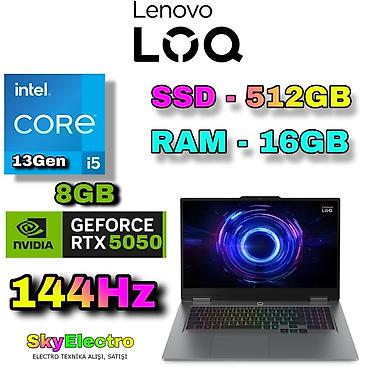 msi notebook: Yeni Lenovo LOQ, 15.6 ", Intel Core i5, 512 GB, Ünvandan götürmə, Pulsuz çatdırılma, Ödənişli çatdırılma — 1