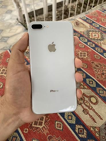 av to hdm: IPhone 8 Plus, 64 GB, Ağ, Barmaq izi, Simsiz şarj — 1
