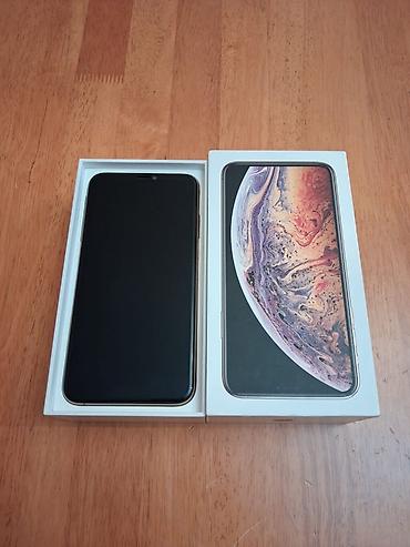 electronics iphone: IPhone Xs Max, 64 GB, Qızılı, Sənədlərlə, Barmaq izi, Face ID — 3
