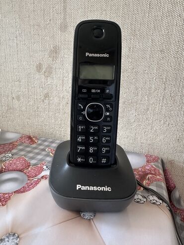 mobil telfonlar: Стационарный телефон Panasonic, Беспроводной, Новый, Самовывоз