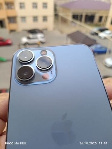 zeng sesi: IPhone 13 Pro Max, 256 ГБ, Голубой, Face ID