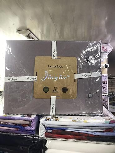 bed sheets: Постельное бельё 100% хлопок Jinyier (сатин, однотонное) — 3