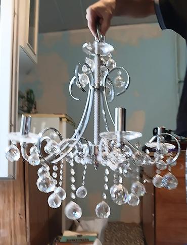 cilciraqlar sederek: Çılçıraq, 4 lampa, Xrustal — 1