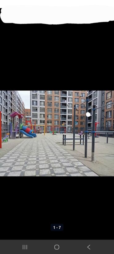 продаю квартиру цо радуга: 1 бөлмө, 54 кв. м, 4 кабат