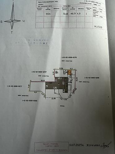Продажа полдома: Продаю 2х комнатный дом барачного типа в Кызыл-Аскере,по улице — 14