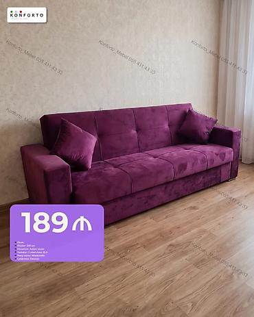 Divan – rahat açılan, bazalı model - Ölçü: 200 sm - Mexanizm: açılan