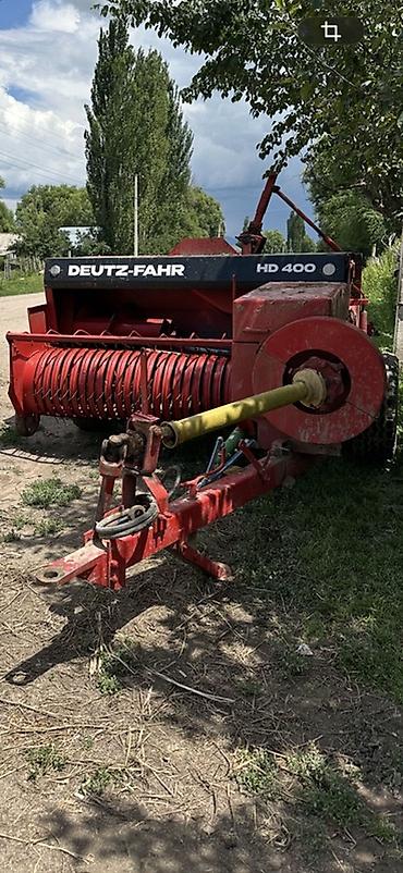 Рулондук пресс-жыйнагычтар: Тюкопресс-подборщик DEUTZ-FAHR HD 400 - Прицепной пресс-подборщик для lalafo.kg да — 4 Рулондук пресс-жыйнагычтар: Тюкопресс-подборщик DEUTZ-FAHR HD 400 - Прицепной пресс-подборщик для — 4