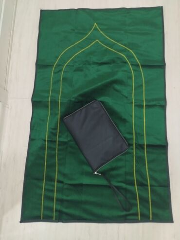 коврик для намаза обучающий: Жайнамаз, Новый, Дорожный/складной, цвет - Черный