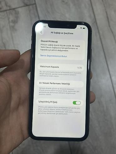 ipon x: IPhone 11, 64 GB, Qara, Face ID — 5