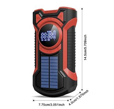 ayfon 11 gence: Çoxfunksiyalı Təcili Radio – FM/AM/WB, güclü fənər və SOS siqnalı — 1