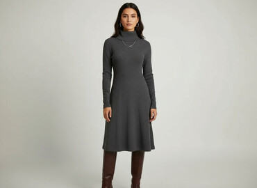 sukienki dzianinowe plus size allegro: JUST WOMAN, Сукня жіноча, розмір S