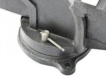 Stege: Stolarsko-metalna škripac za radni sto - Masivno telo od livenog — 6