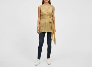 stradivarius niebieska sukienka: H&M, Women`s dress, size L