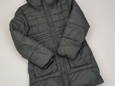 kurtki z futrzanym kołnierzem: Transitional jacket, H&M, 8 years, 122-128 cm, condition - Good