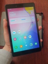 таб 2: Планшет, Samsung, память 32 ГБ, 8" - 9", 4G (LTE), Б/у, Классический цвет - Черный