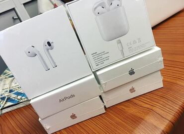 Qulaqcıqlar: Yeni Simsiz (Bluetooth) Qulaqcıqlar, Apple, rəng - Ağ