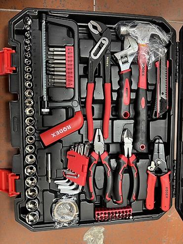 трешотка: RODEX 168 PCS TOOL SET — универсальный набор инструментов (168 — 3