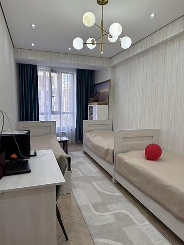 кввр: 3 комнаты, 109 м², Асанбай мкр Элитка, 6 этаж, Дизайнерский ремонт — 5