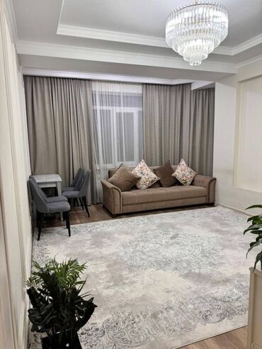 готовые квартиры от застройщика бишкек: 3 бөлмө, 97 кв. м, Элитка, 3 кабат, Евроремонт