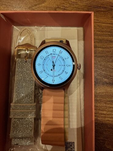 Smart saatlar: Smart saat, Sensor ekran, rəng - Qızılı — 9