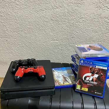 Sony PlayStation: Sony ps 4 slim прошитый. Не греется, не шумит. В хорошем состоянии — 1