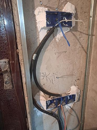 ош уста керек: Peşəkar elektrik montajı və daxili elektrik şəbəkələrinin yığılması — 3