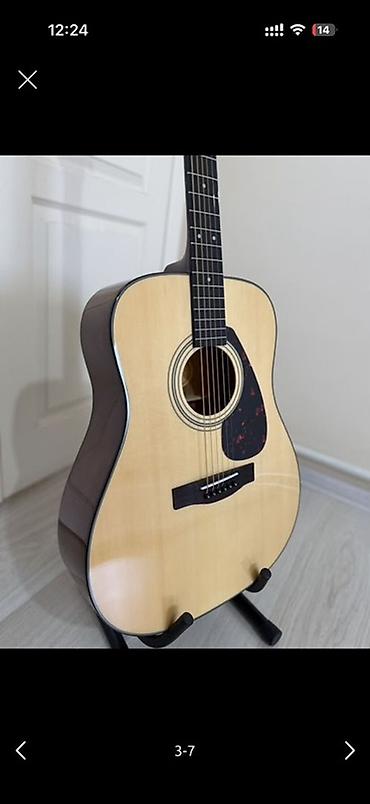 Музыкальные инструменты: Акустическая гитара Yamaha F600 (дредноут) - Серия F, модель F600 — — 4