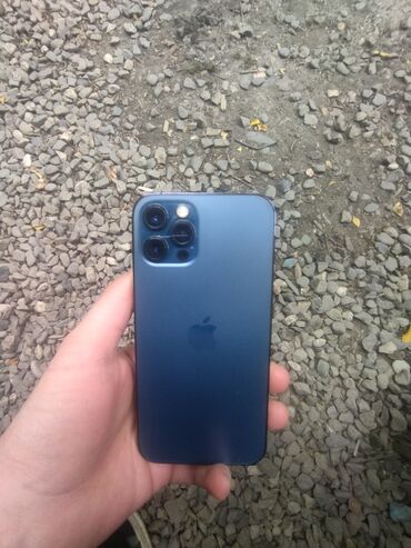 iphone xr qiymeti irsad: IPhone 12 Pro, 128 GB, Blue Titanium, Barmaq izi, Face ID