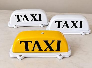 hava nasosu: 🚕 TAXİ ÜSTÜ NİŞANLARI SATILIR! 🚖 🟡 Sarı və ağ rəngdə TAXİ nişanları ✅ — 1