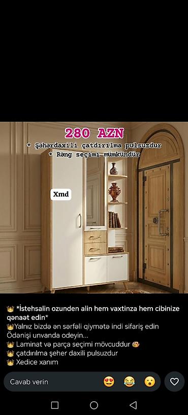 Ev üçün mebel: Dəhliz üçün funksional dolab-komod dəstləri - Modellər: güzgülü və — 1