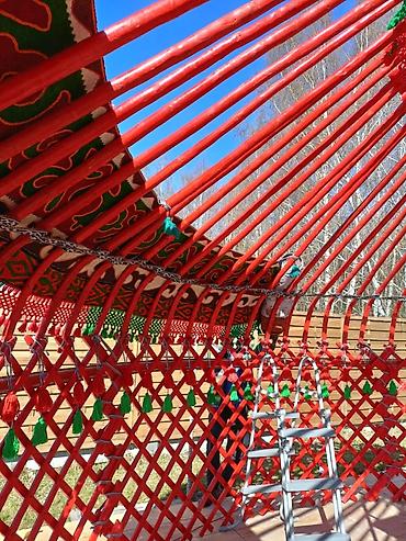 Продажа юрт: Продажа юрты, Каркас Деревянный, 85 баш, Диаметр: 6 метров — 15