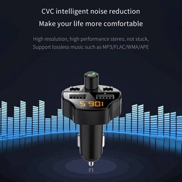 Audio oprema za auto: Vrhunski fm transmiter sa bluetoothom novo, novo! ! ! Povoljno — 10