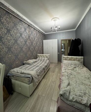 азат курулуш: 3 комнаты, 103 м², Элитка, 6 этаж, Евроремонт