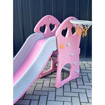 Sve za dečije igralište: 🥳 Tobogan 2u1 🥳 👉Izdržljiv 👉Sklopiv 🔶DIMENZIJE:180X76X98 ▫️Tobogan — 9