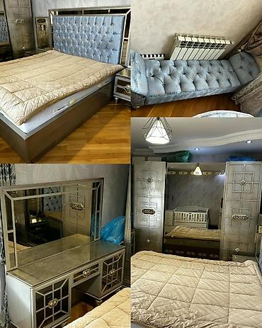 Yataq otağı mebeli təcili satılır 1500 azn. Taxt bazalidir. Unvan
