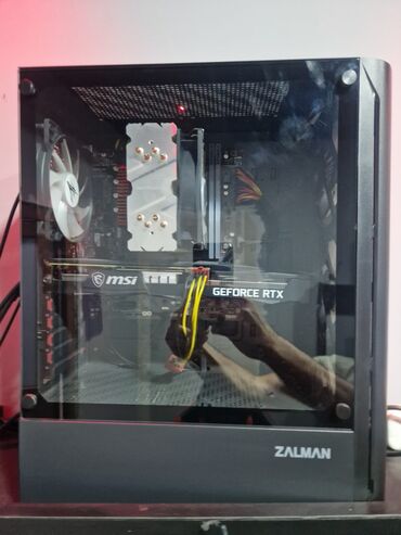 Masaüstü kompüterlər və iş stansiyaları: Oyun üçün tam set: monitor + mexaniki klaviatura + - Klaviatura: Tam — 11