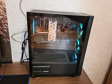 i7 prosessor: Masaüstü kompüter komplekti Komplekt: - Sistem bloku, monitor — 2