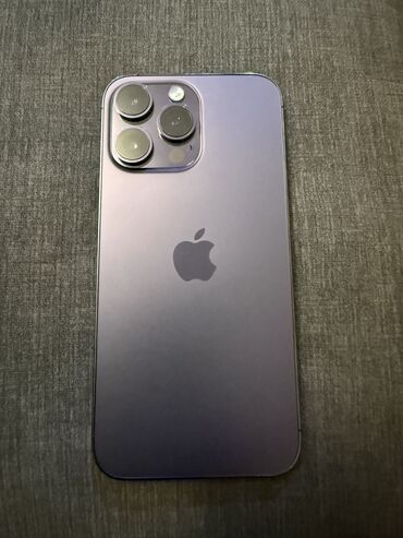 телефон fly nimbus 9: IPhone 14 Pro Max, 128 ГБ, Deep Purple, Face ID