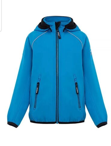 зимняя детская куртка для мальчика: Куртка софтшел для мальчика, размер 140-146, фирма NORVEG, новая