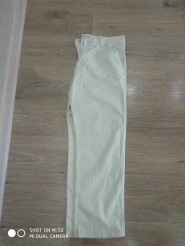 мужские штаны теплые: Брюки цвет - Белый