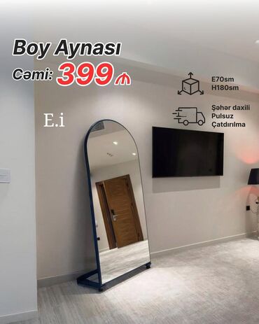 boydan ayna: *Boy aynası / Boy Güzgüsü* ✔️Zövqüzə uyğun bol çeşidli modellər